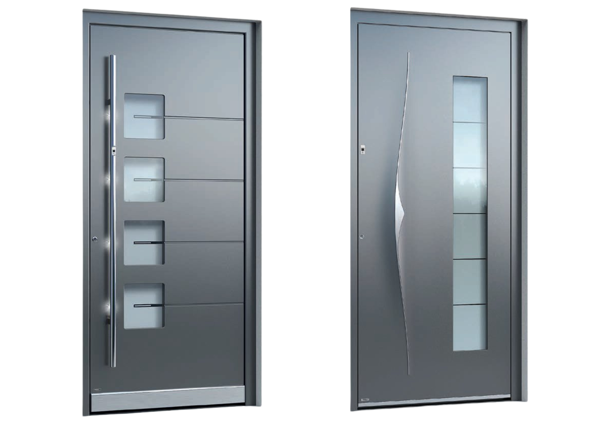 Aluminium Haustür kaufen - verschiedenste Designs